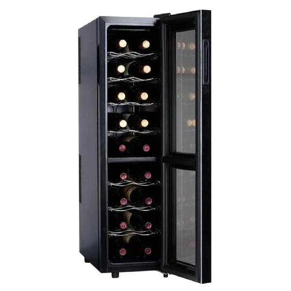 Wine Cooler 18 Bottles Free Standing Black - FRIGIDAIRE (FWW183XBLB) image 1