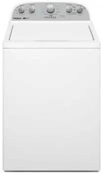 3.8–3.9 Cu. Ft Top Load Washer with Removable Agitator - WHIRLPOOL (WTW4957PW) image 1