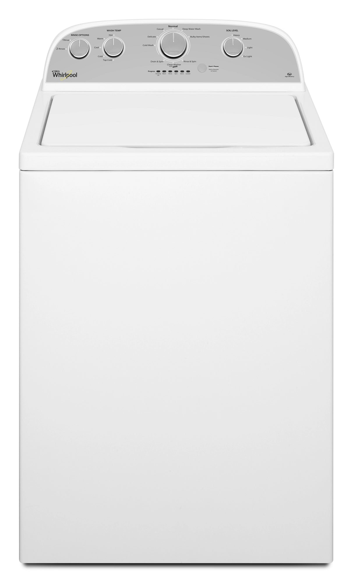 3.5 cu. ft. High-Efficiency Top Load Washer - WHIRLPOOL (1CWTW4815EW) image 1
