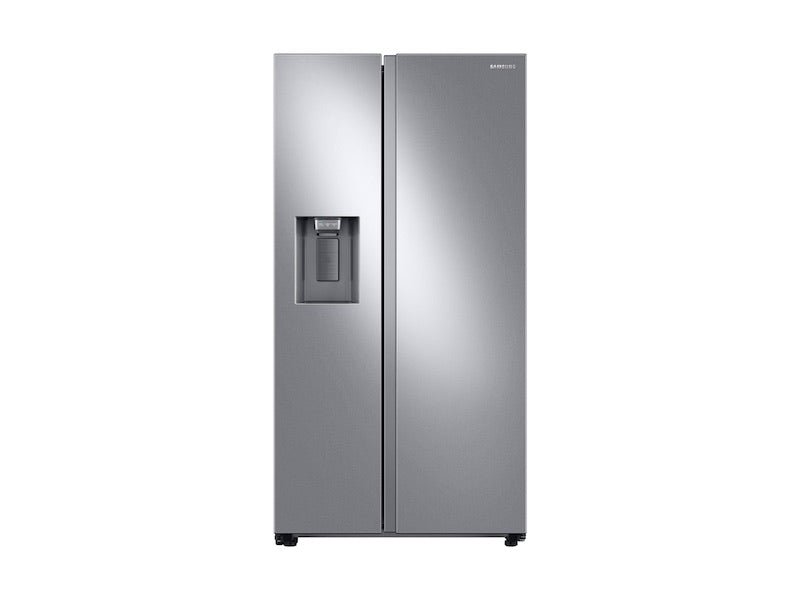 22 CU. FT COUNTER DEPTH SIDE BY SIDE STAINLESS STEEL - SAMSUNG (RS22T5201SR) image 1
