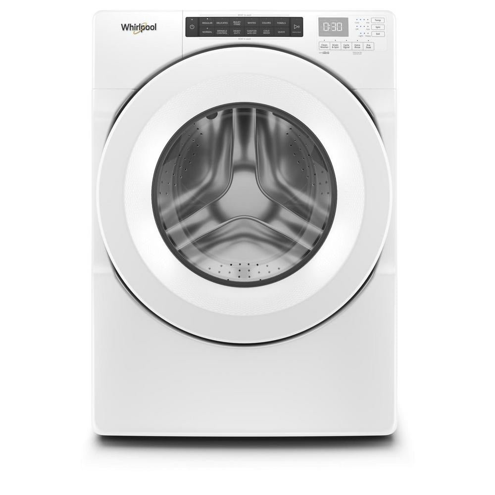4.3 cu. ft. White Stackable Front Load Washing Machine - Whirlpool (WFW560CHW) image 1