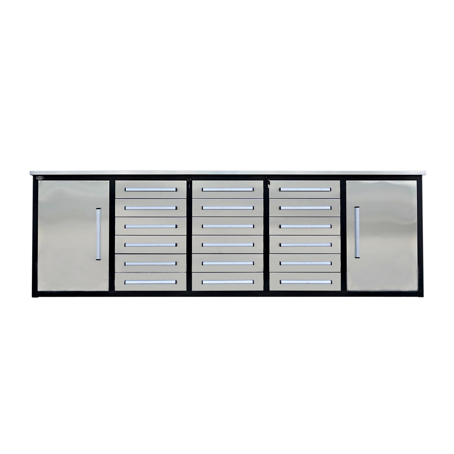[BARGAIN] 10ft Storage Cabinet with 18 Drawers & 2 Cabinets image 1