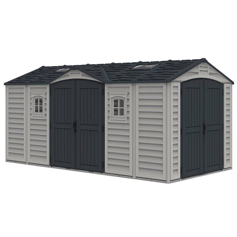 15×8 ft APEX PRO Storage Shed With Foundation Kit image 1