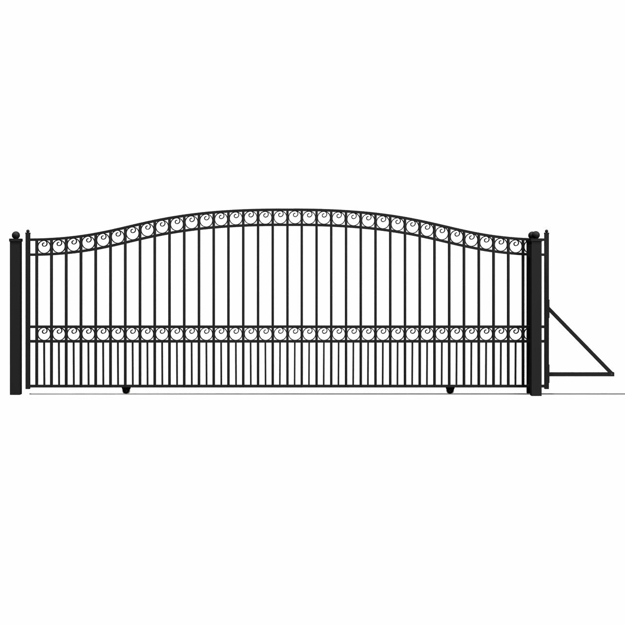 18x6 ft Steel Sliding Driveway Gate image 1
