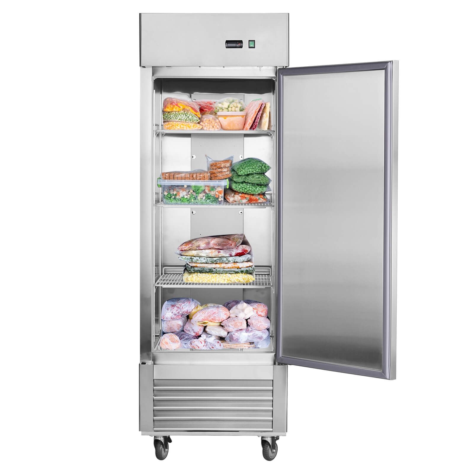 [CLEARANCE] 27"W Commercial Freezer 19 cu. ft. Single Solid Door Reach-In Freezer image 1