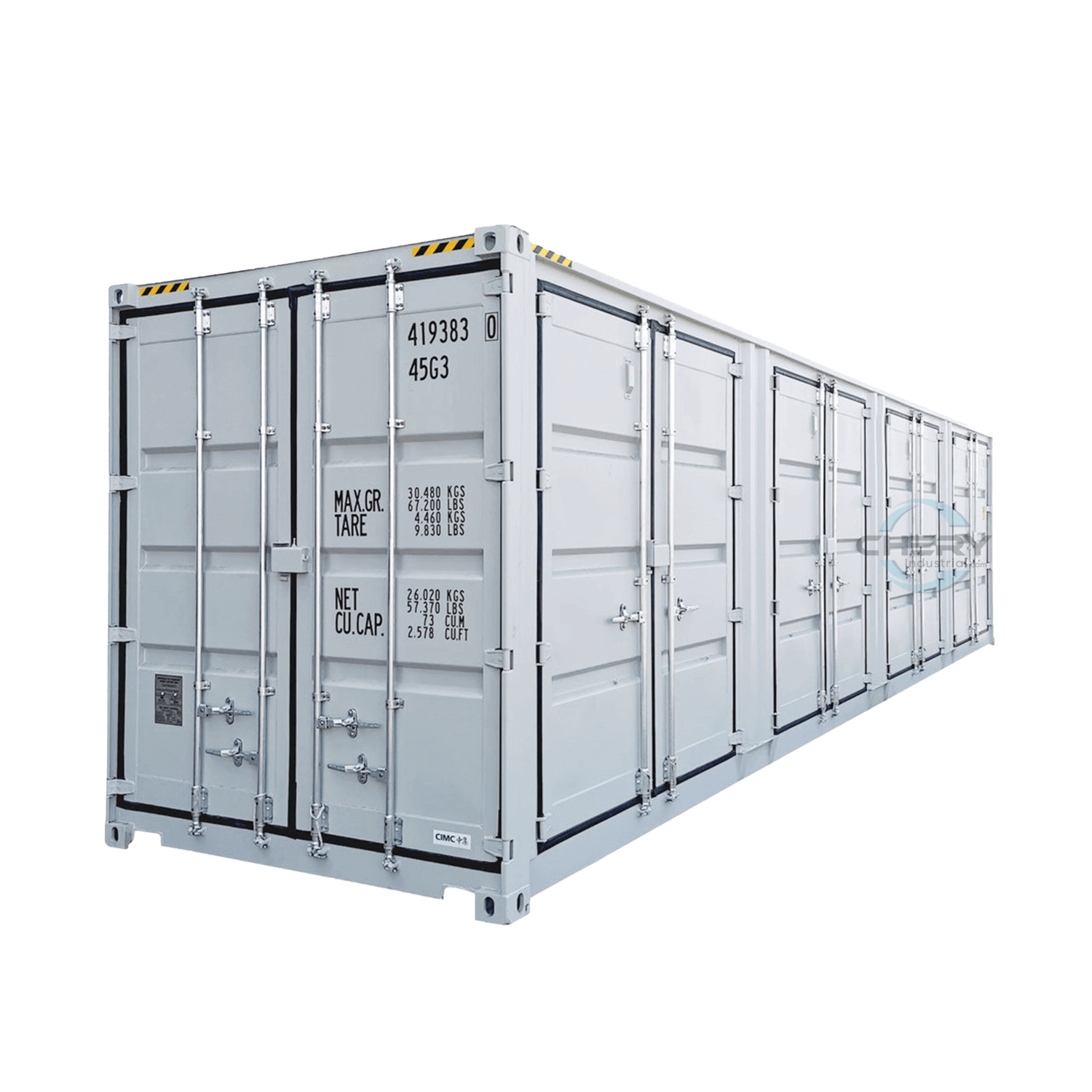40ft High Cube Container with 4 Side Doors image 1