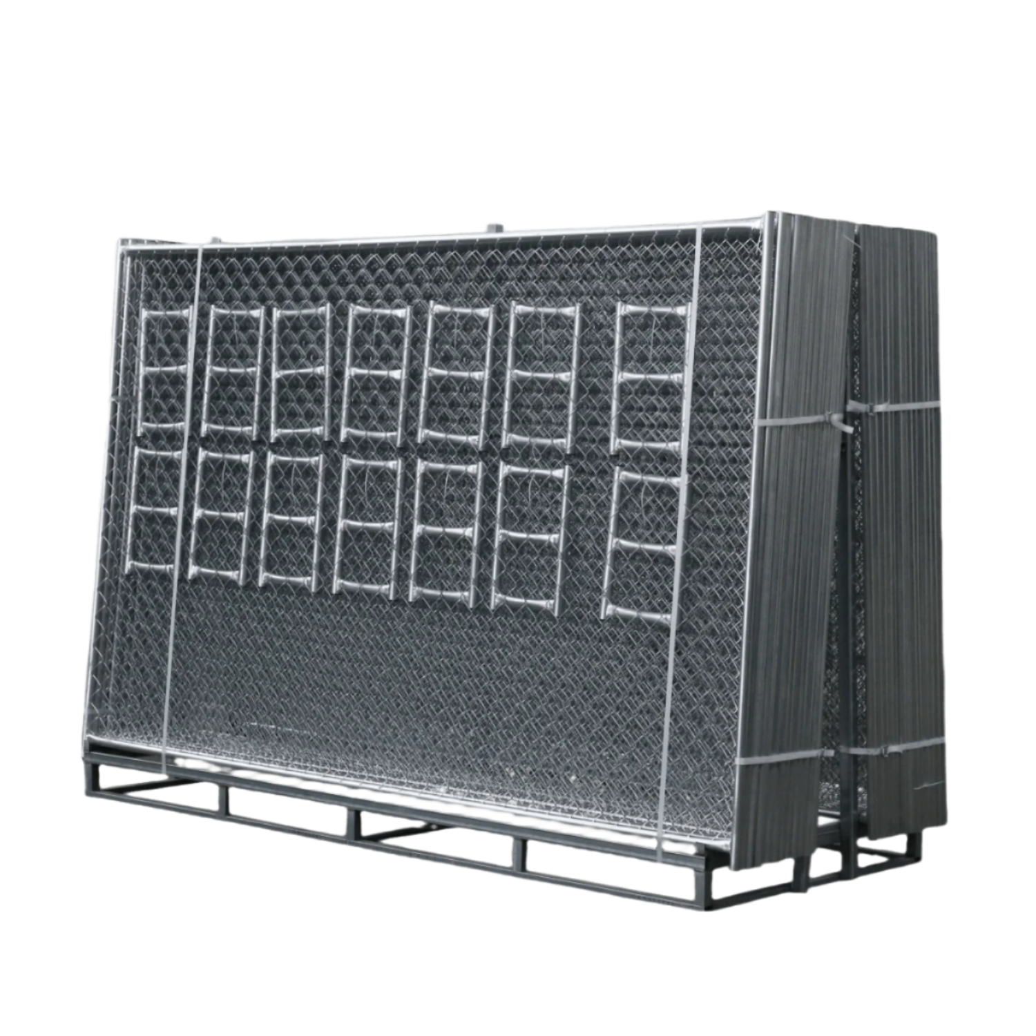 10x6 ft Chain Link Construction Fence (20pcs) image 1