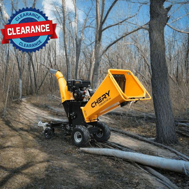 [CLEARANCE] 6" 15HP 420cc Gas Powered Wood Chipper Shredder image 1