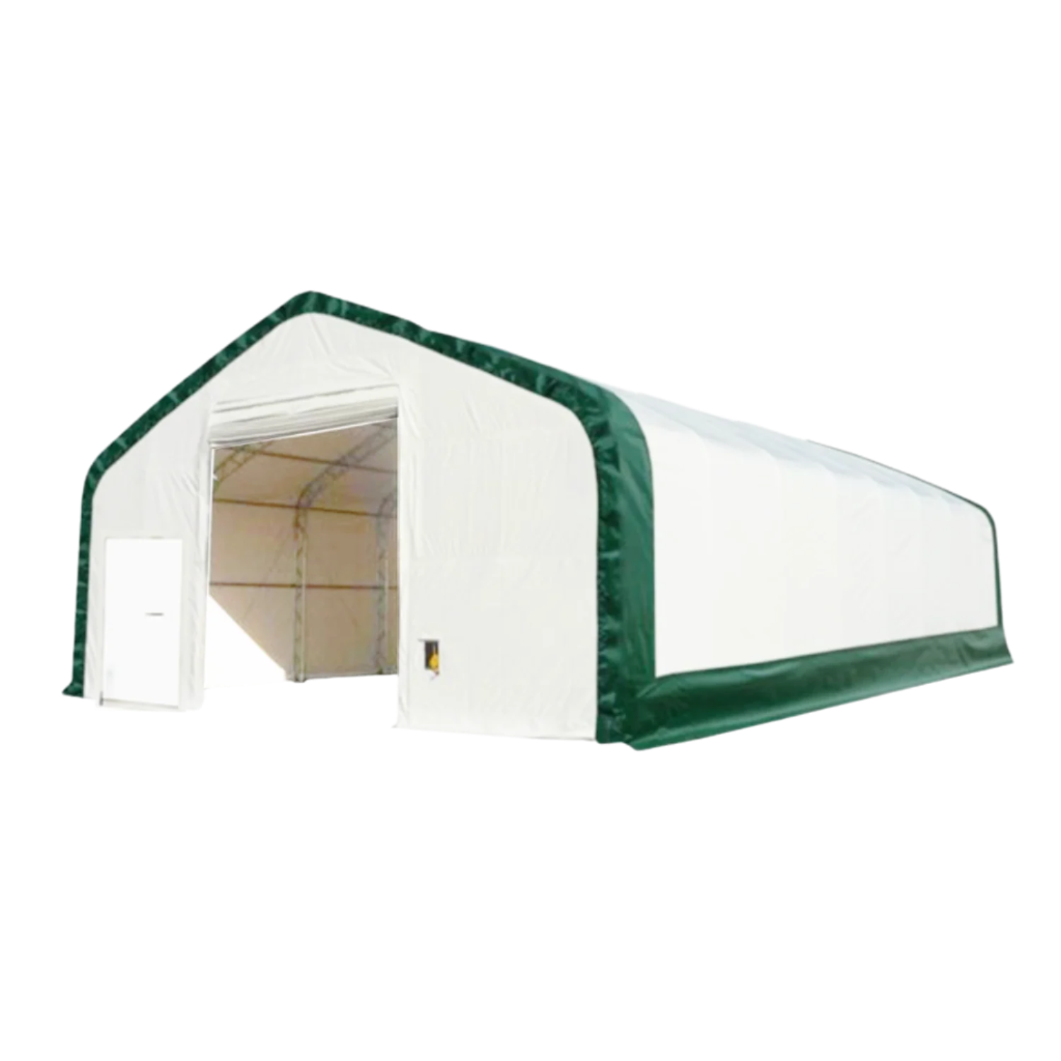 [AS-IS] W40xL64xH23 Double Truss Storage Shelter image 1