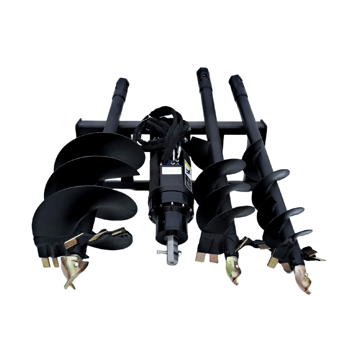 Greatbear Skid Steer Auger with 3 bits in 9'', 12'', 18'' image 1