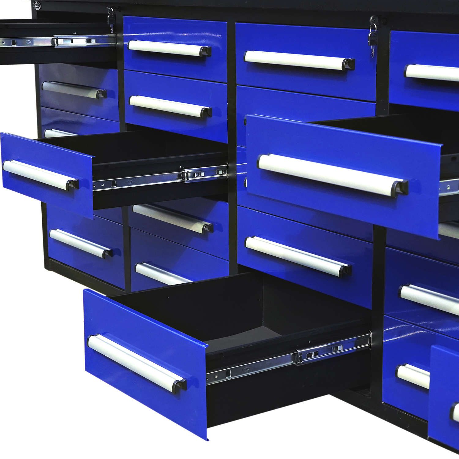 10 Heavy Duty Workbench with 25 Drawers image 9