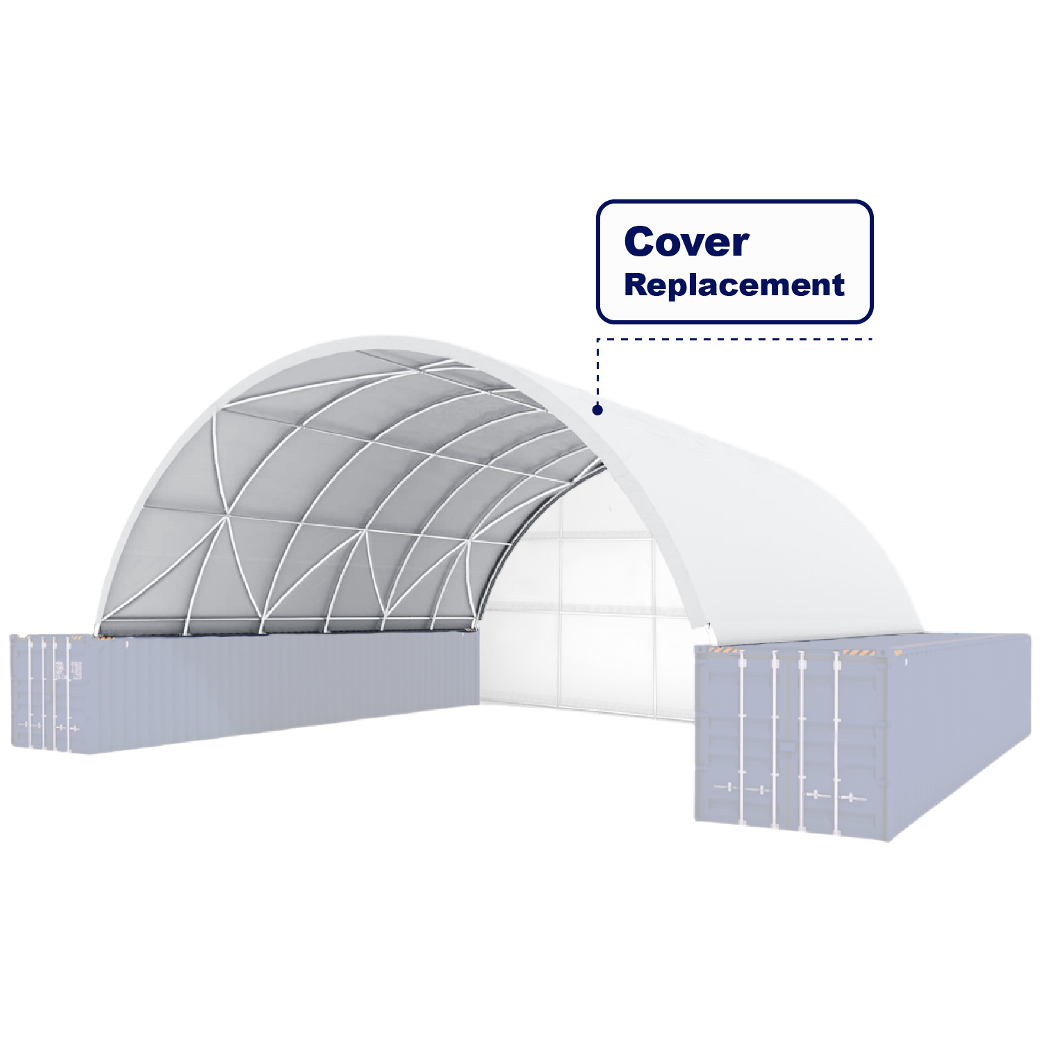 Cover Replacement for Container Shelter image 1