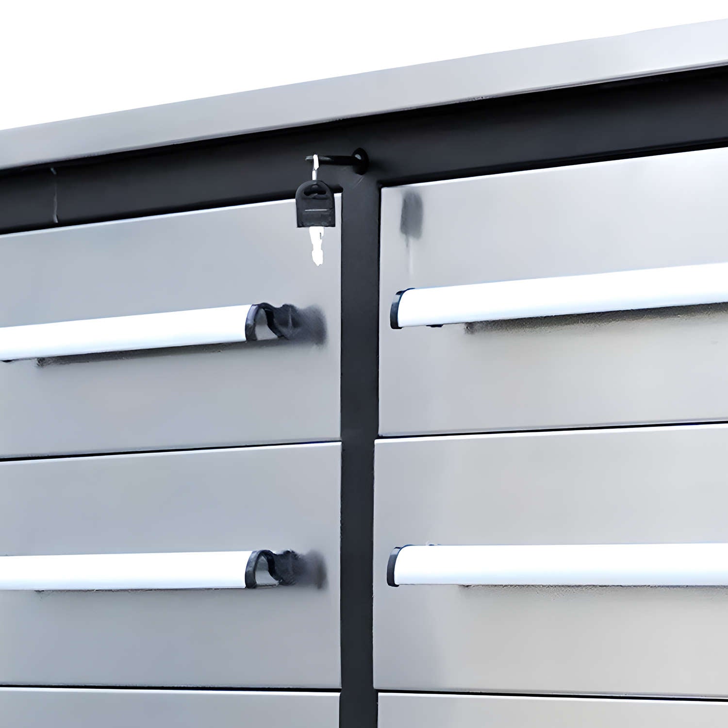 7ft Heavy Duty Garage Workbench Cabinet with 20 Drawers image 8