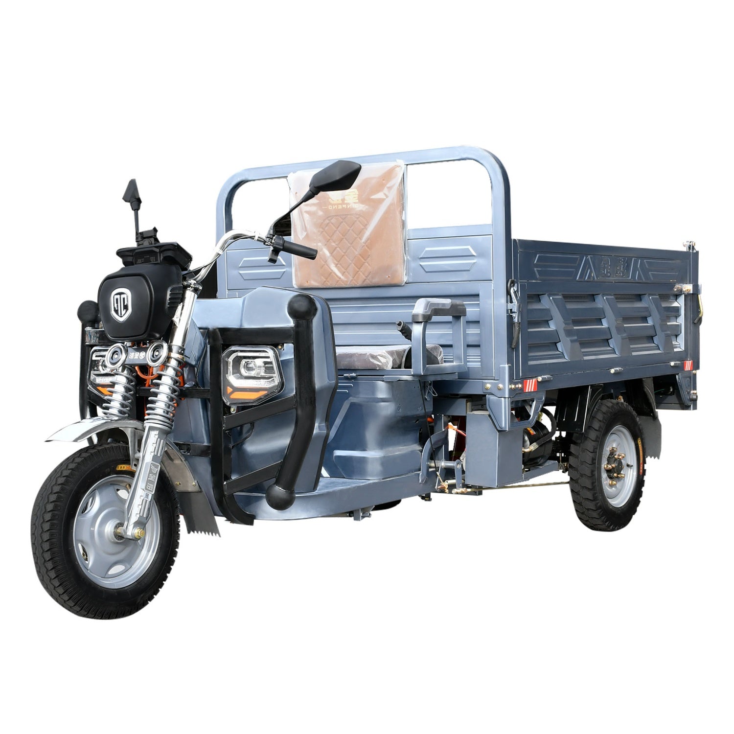 [CLEARANCE] 1500W Electric Cargo Tricycle Truck with Hydraulic Dump for Easy Unloading image 1