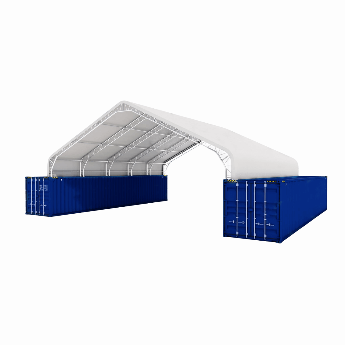 [IL CLEARANCE] 40x40x15 Double Truss Peak Container Canopy Shelter image 1