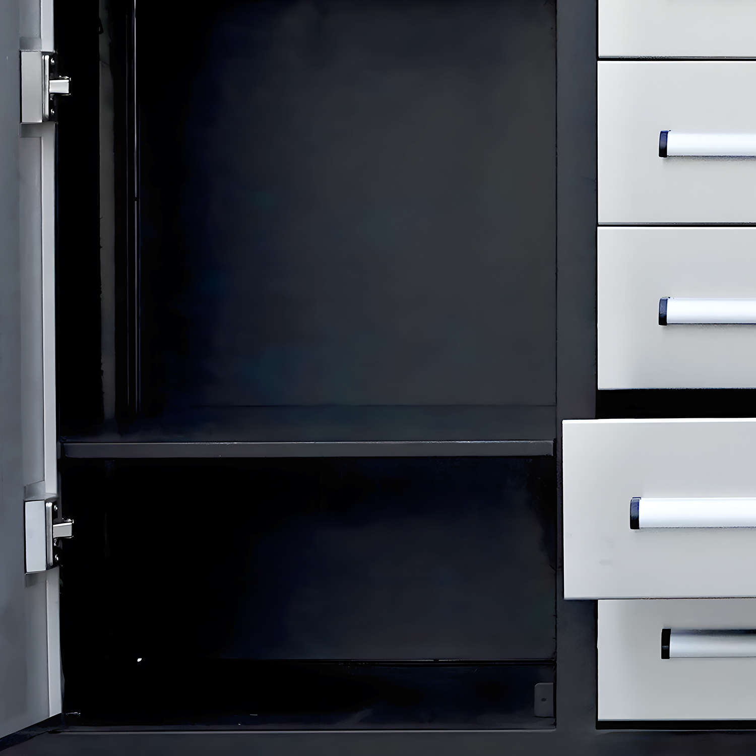 7ft Heavy Duty Workbench with 10 Drawers & 2 Cabinets image 11