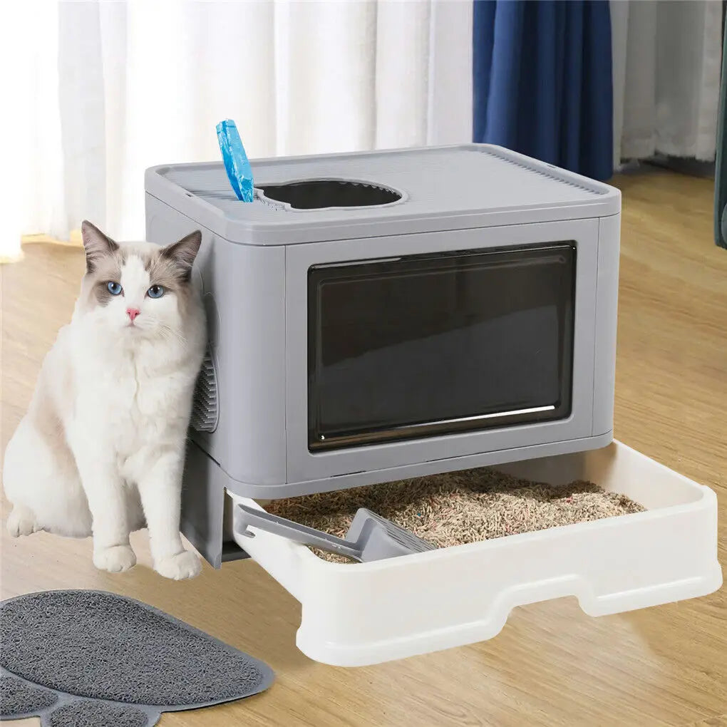 Foldable Cat Litter Box image 1