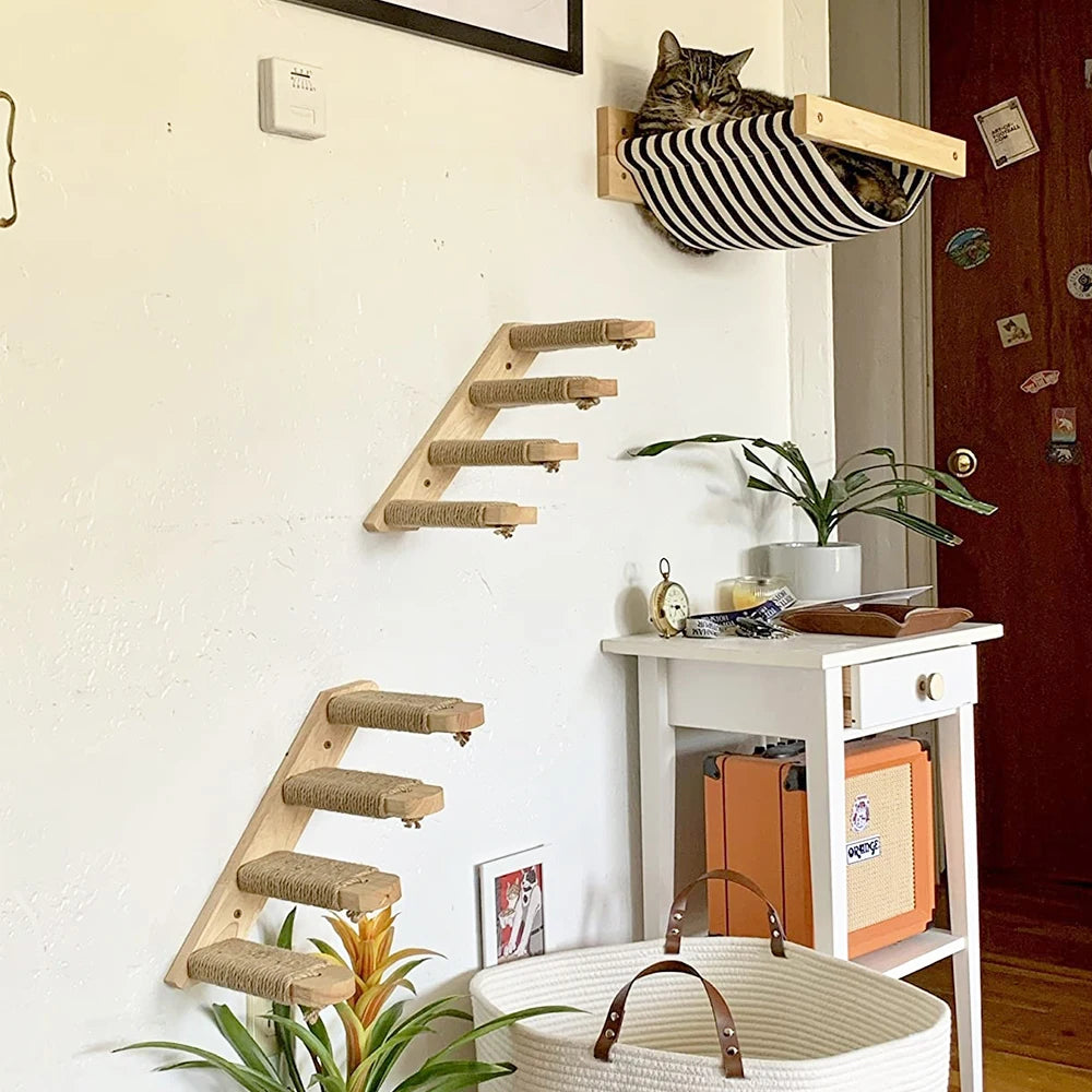 Cat Hammock with Stairways image 1