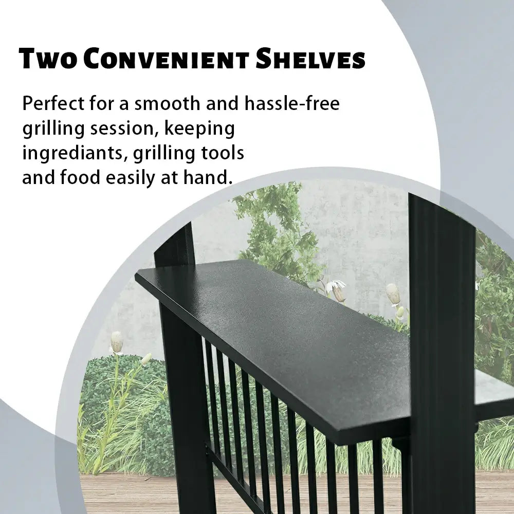 6.5 × 12 Hardtop Grill Gazebo Sloping Roof image 5