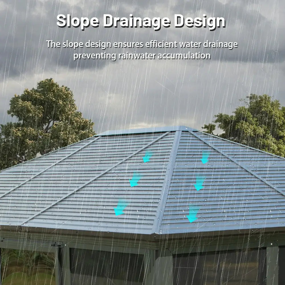 All-Season Sunroom with Double Sliding Doors image 4