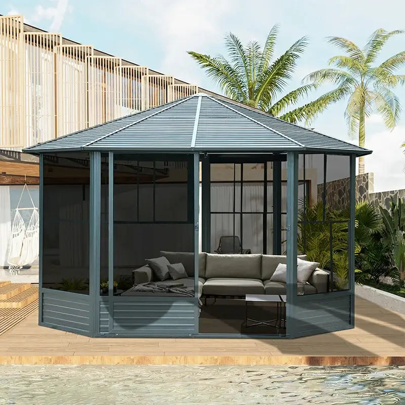 13' x 13' Sunroom - Octagonal Solarium image 1