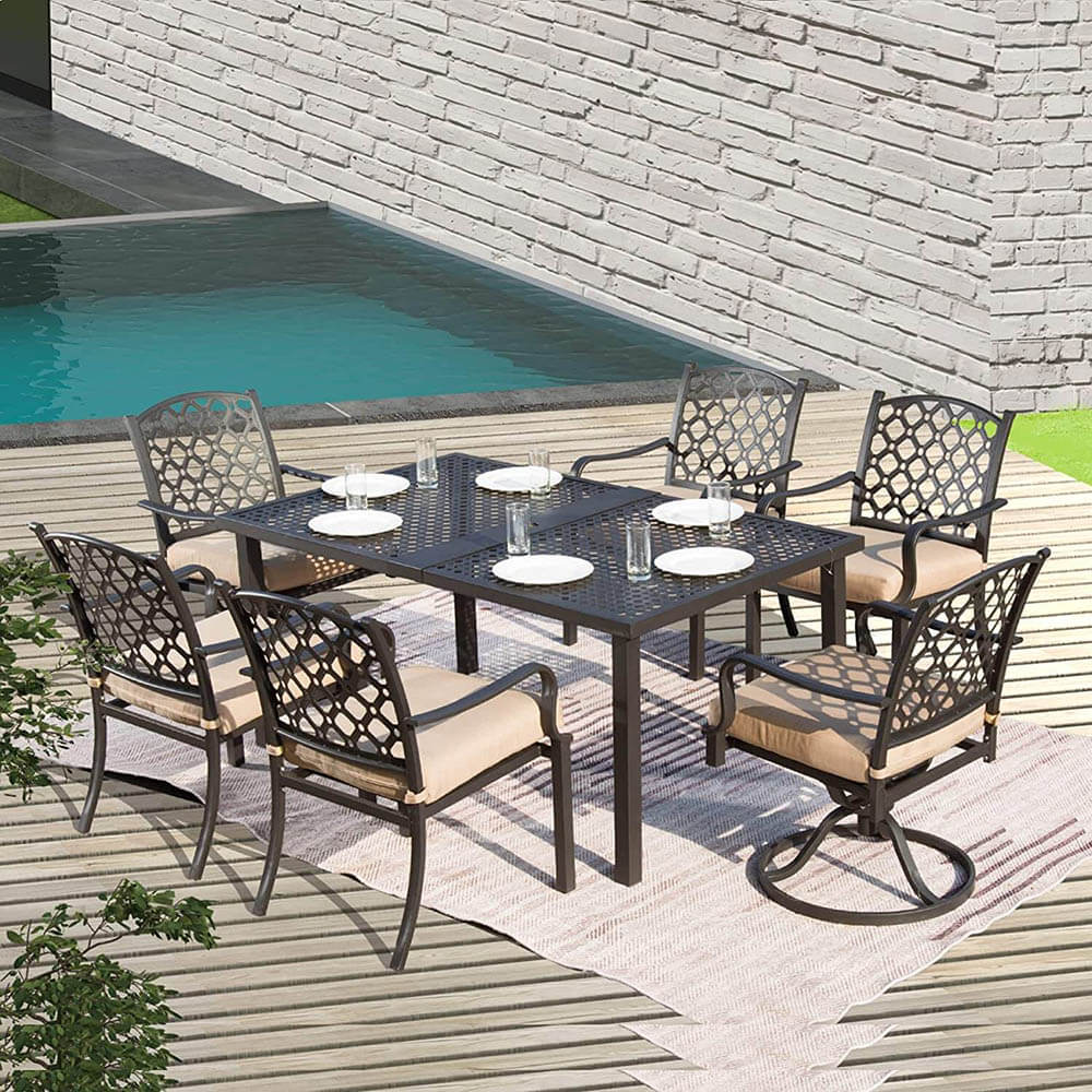 Outdoor Dining Table Set image 1
