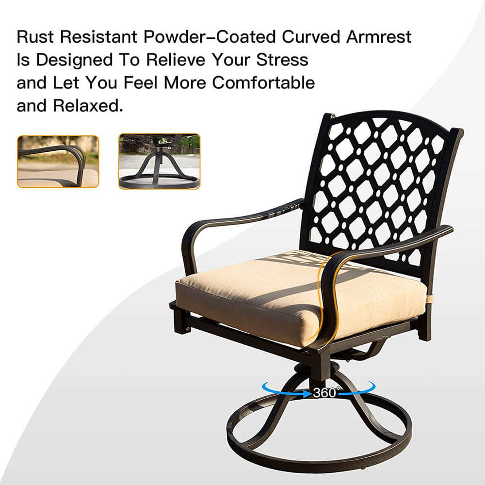 Outdoor Dining Table Set image 2