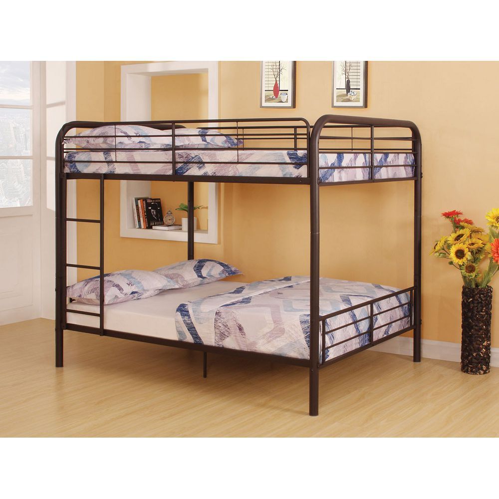 Bristol Bunk Bed (Full/Full) in Dark Brown image 1