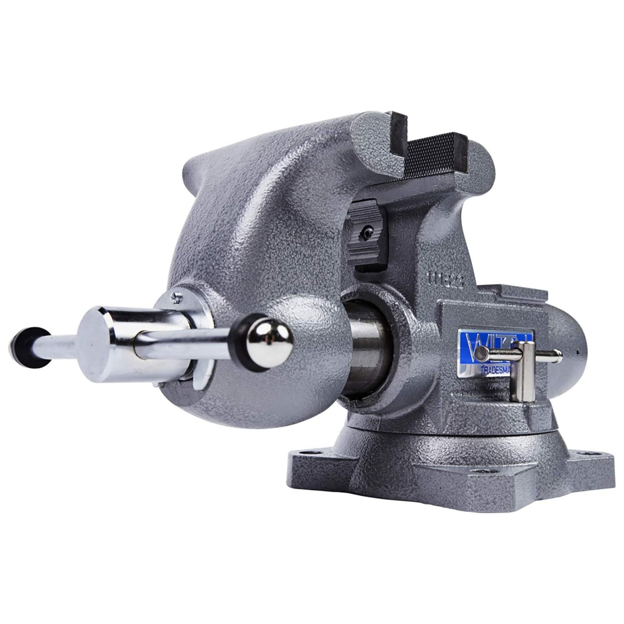 Wilton Tradesman 1765 6.5 Inch Jaw Width Steel Swivel Base Anvil Work Bench Vise image 1