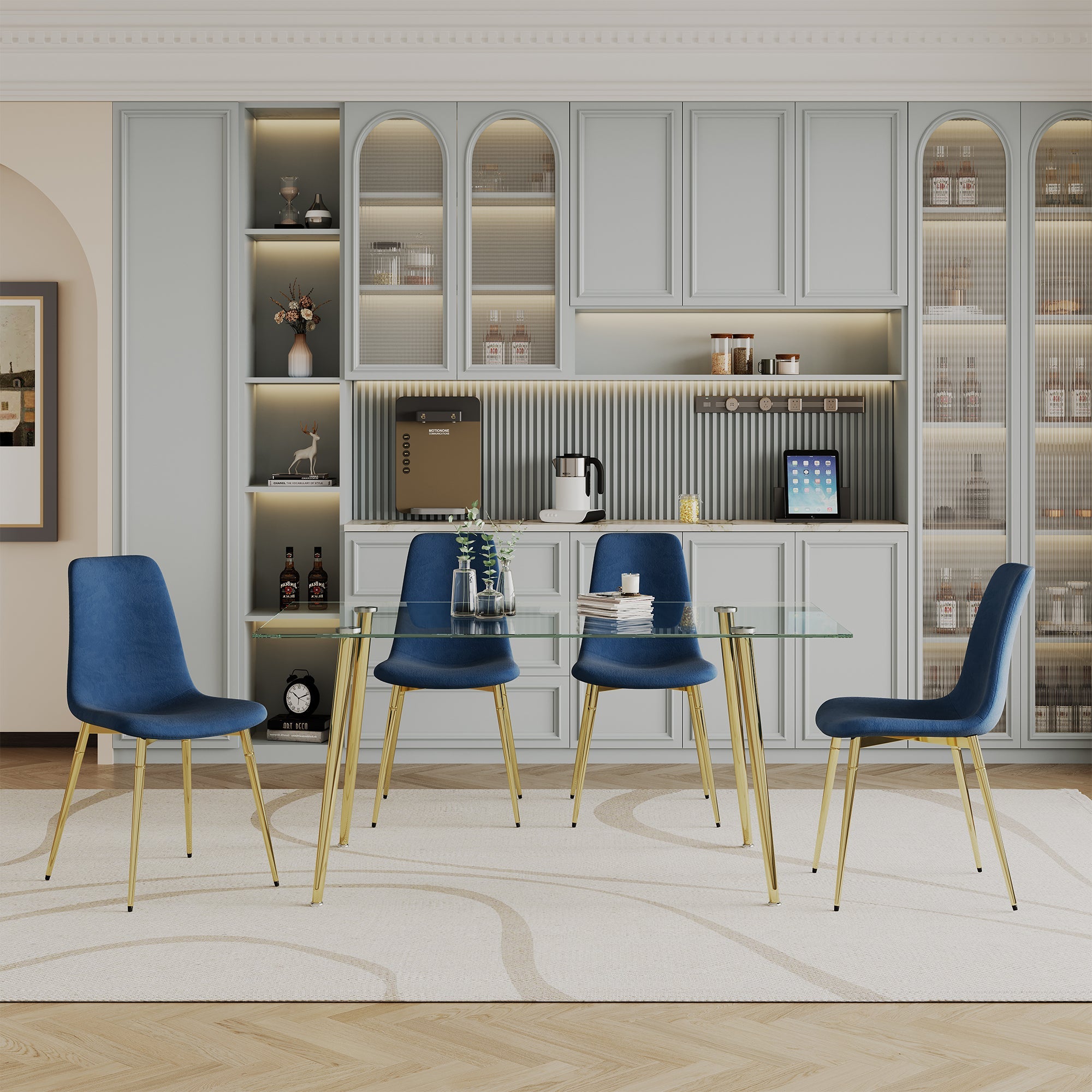 Dining Table Set of 5, 0.32