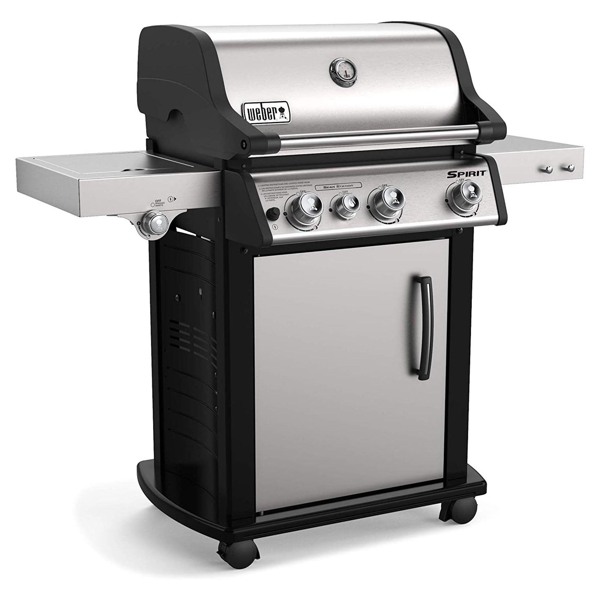 Weber Spirit SP-335 Stainless Steel 3 Burner 32000 BTUs Liquid Propane Gas Grill image 1
