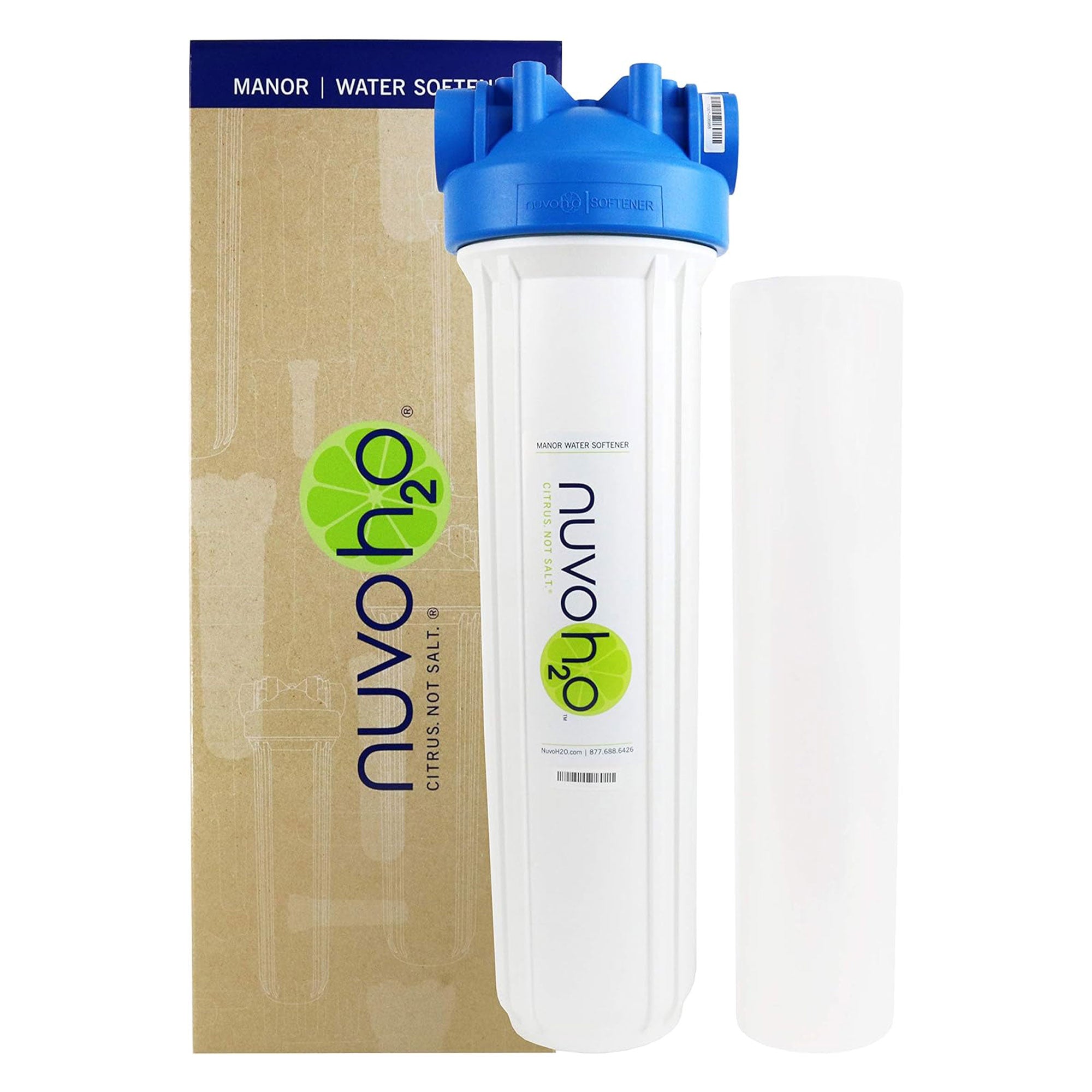 NuvoH2O Manor Salt Free Water Softening System Manor with Replacement Cartridge image 1