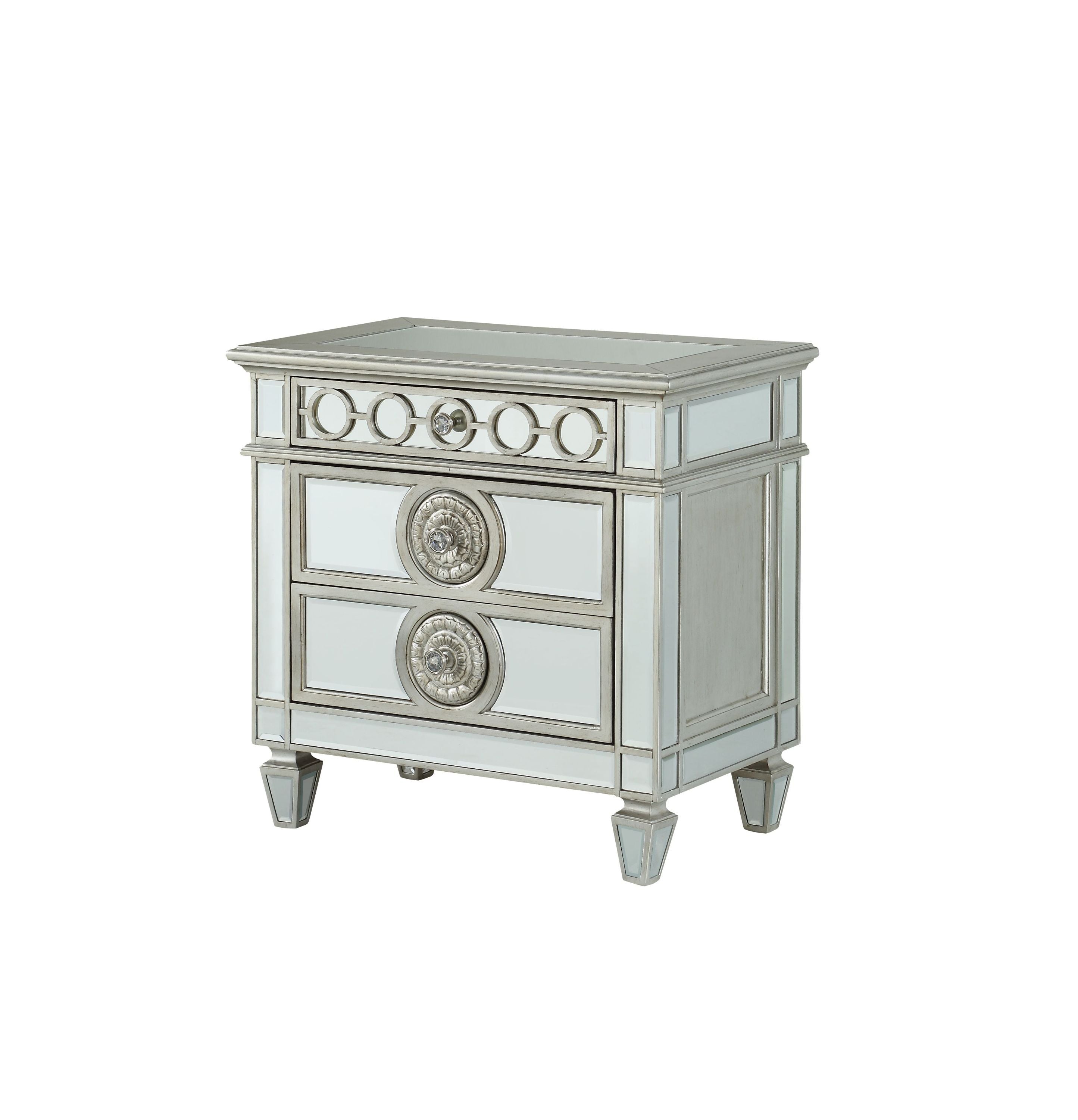 Varian Nightstand in Mirrored image 1