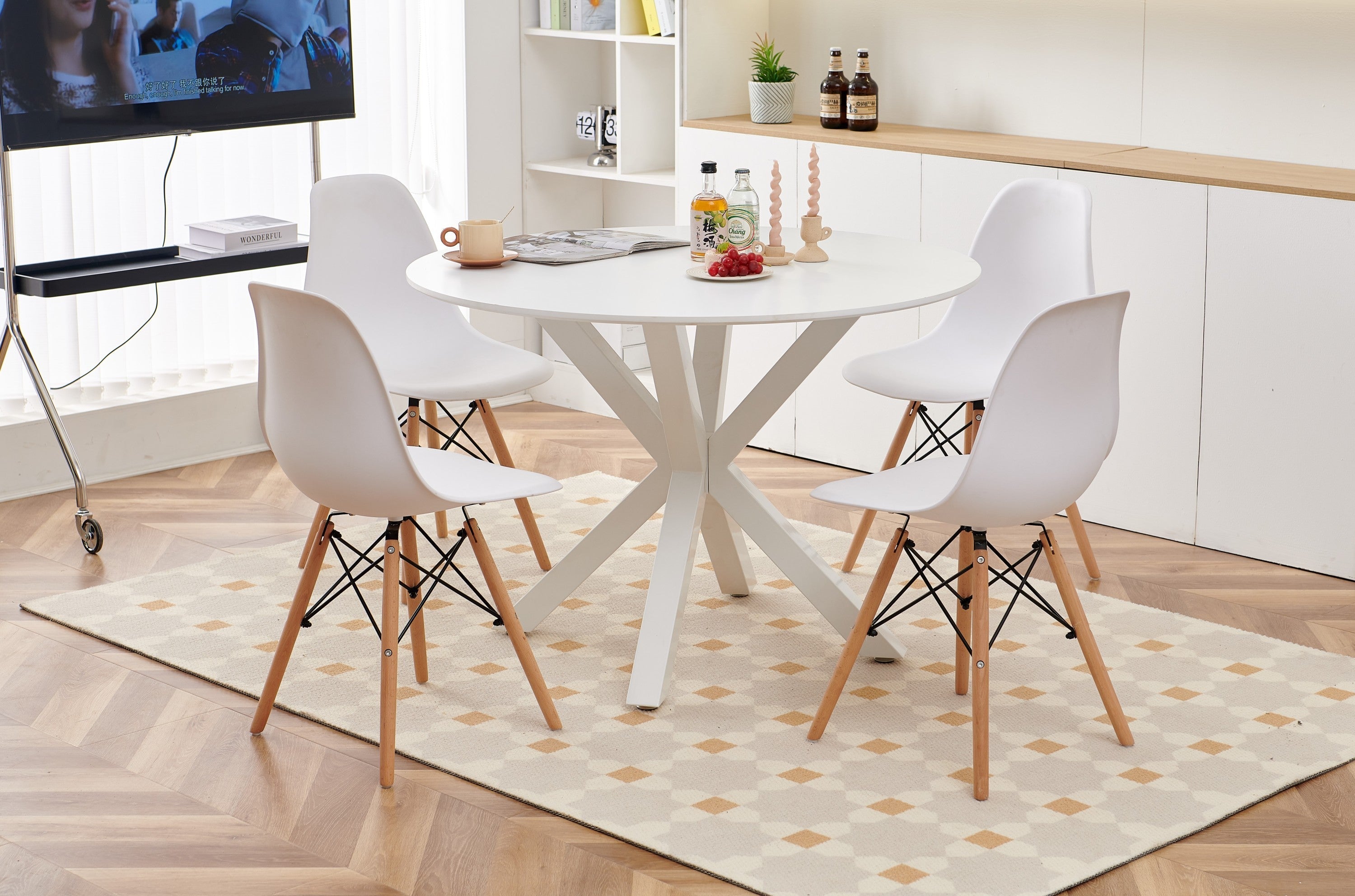 1+4,5pieces dining set,42.1