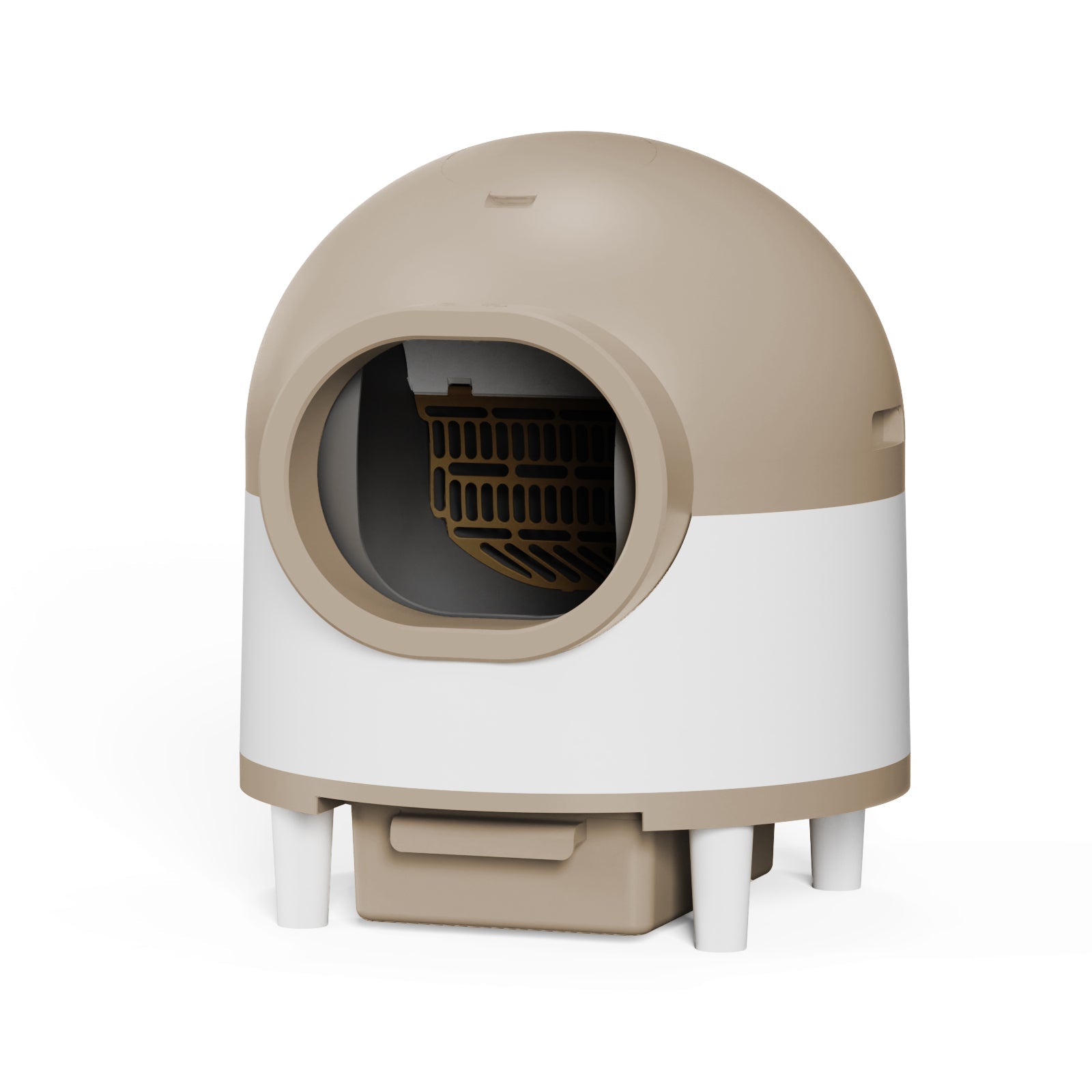 Cat Litter Box Automatic Cleaning, Automatic Litter Box with Smart APP Control for Multiple Cats, Anti-Pinch Safety Protection& Odor Removal, Self Cleaning Cat Litter Box with Liner & Mat & Brush image 1