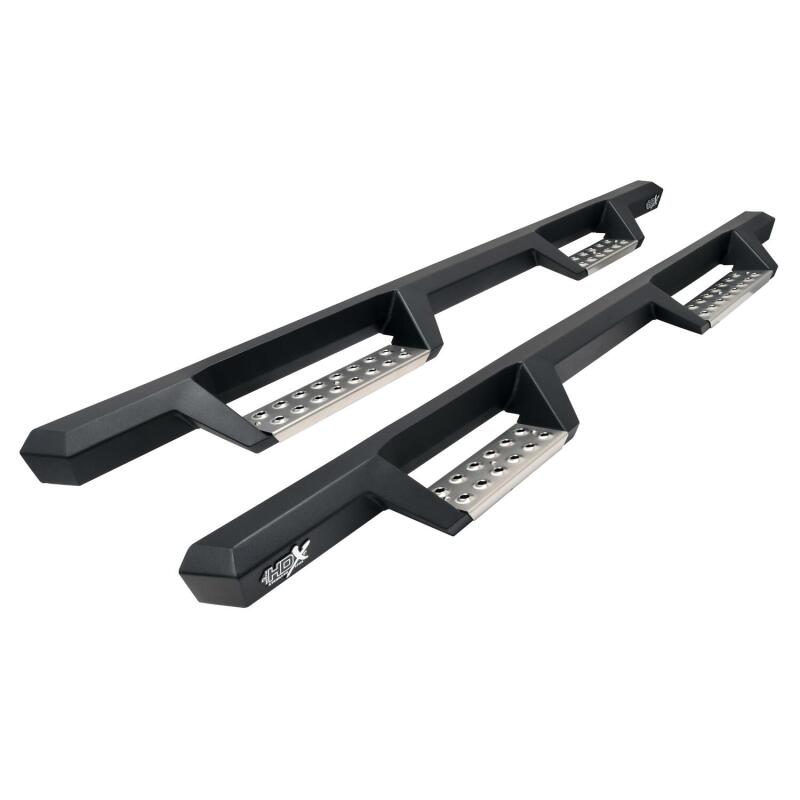 Westin 2024 Toyota Tacoma Double Cab HDX Stainless Drop Nerf Step Bars - Textured Black image 1