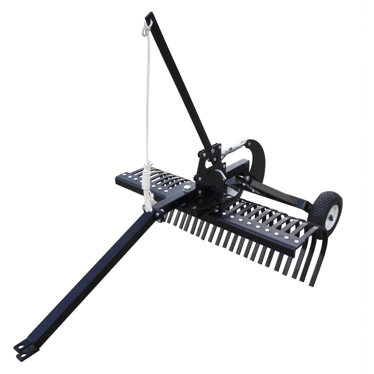Yard Tuff 48 Inch Landscape Yard Rake Attachment, For Use w/ Utility Vehicle image 1