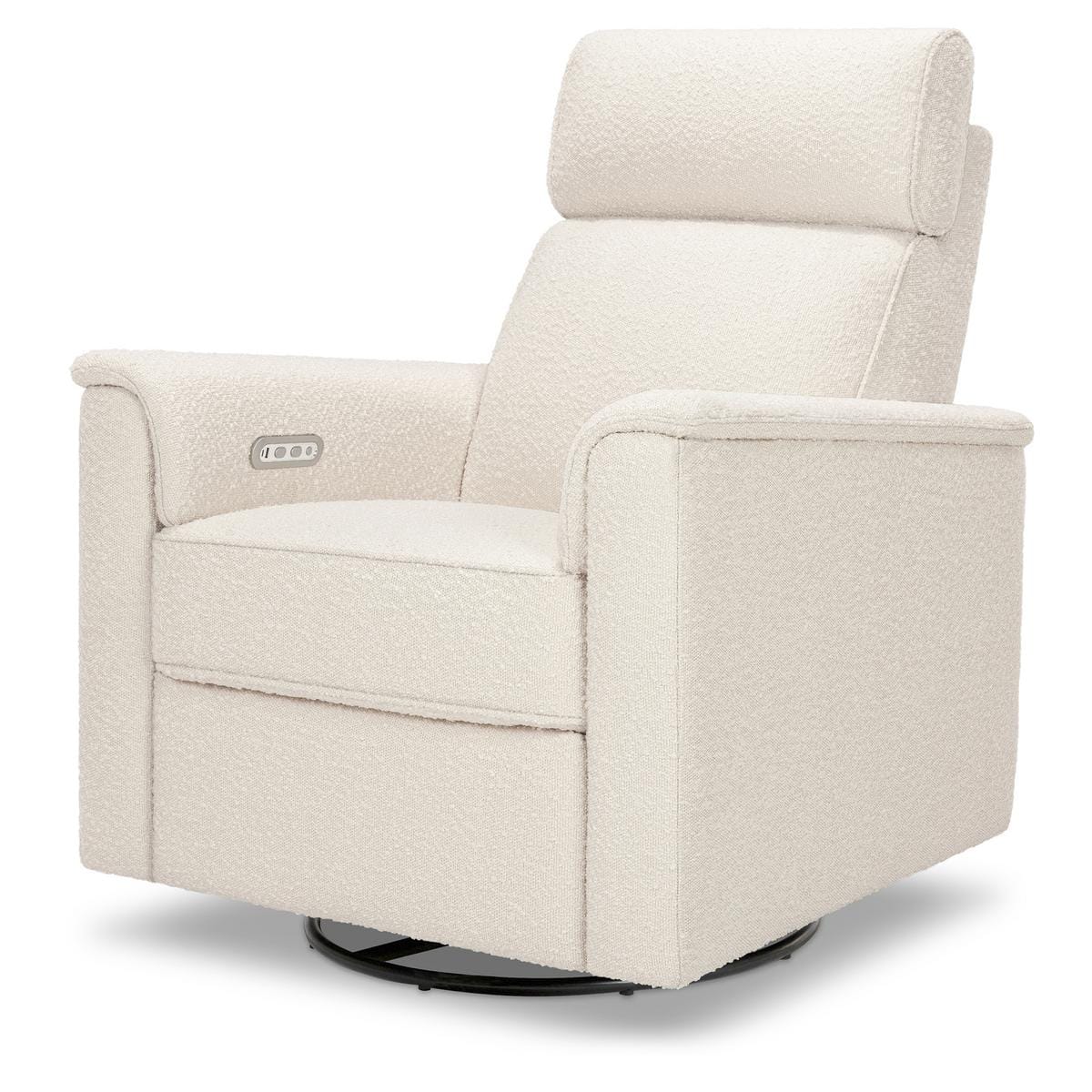 Namesake Willa Plus Electric Glider Recliner w/ Electric Headrest - Performance Ivory Boucle image 1