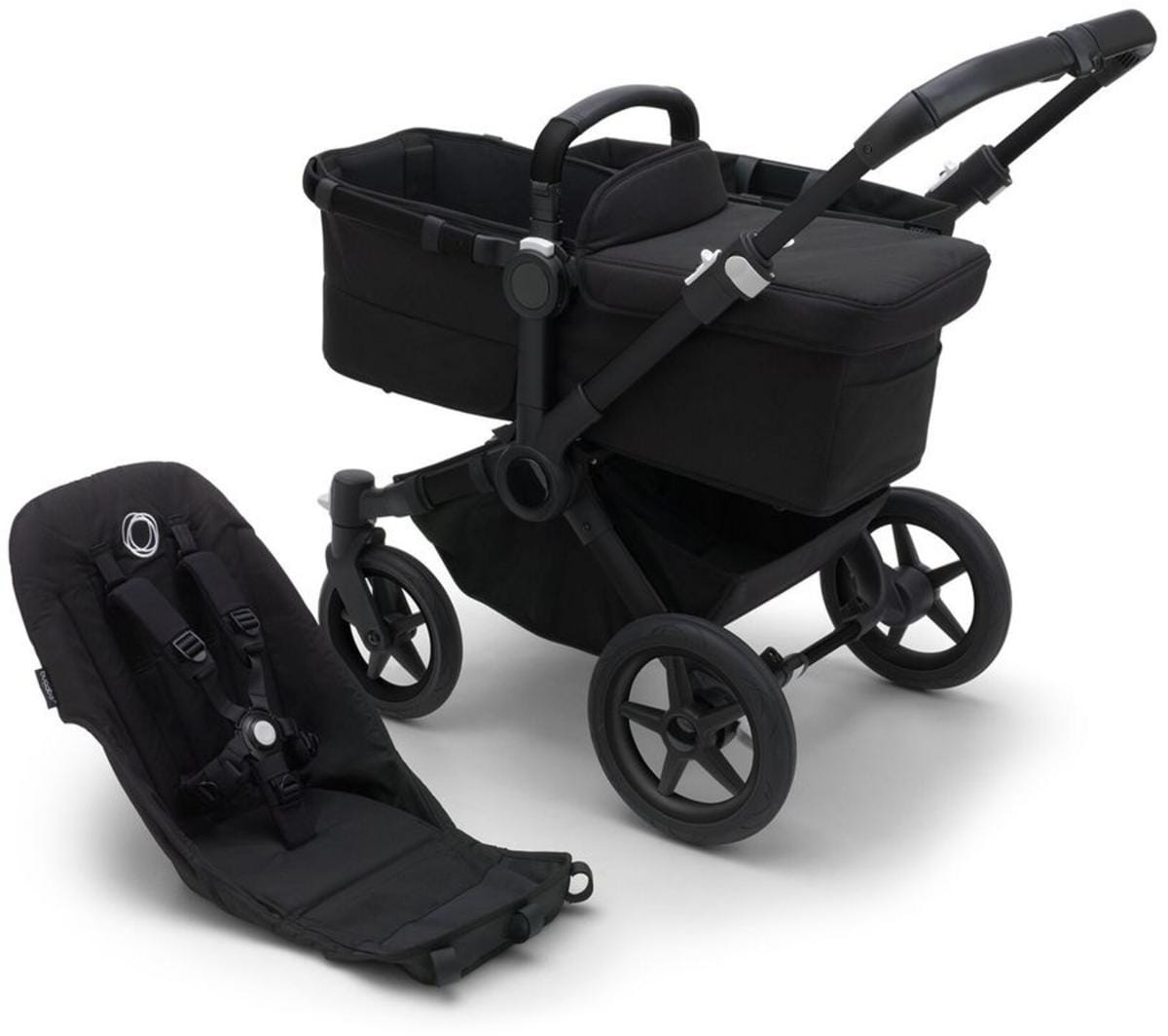 Bugaboo OPEN BOX Donkey 5 Base - Black / Midnight Black image 1