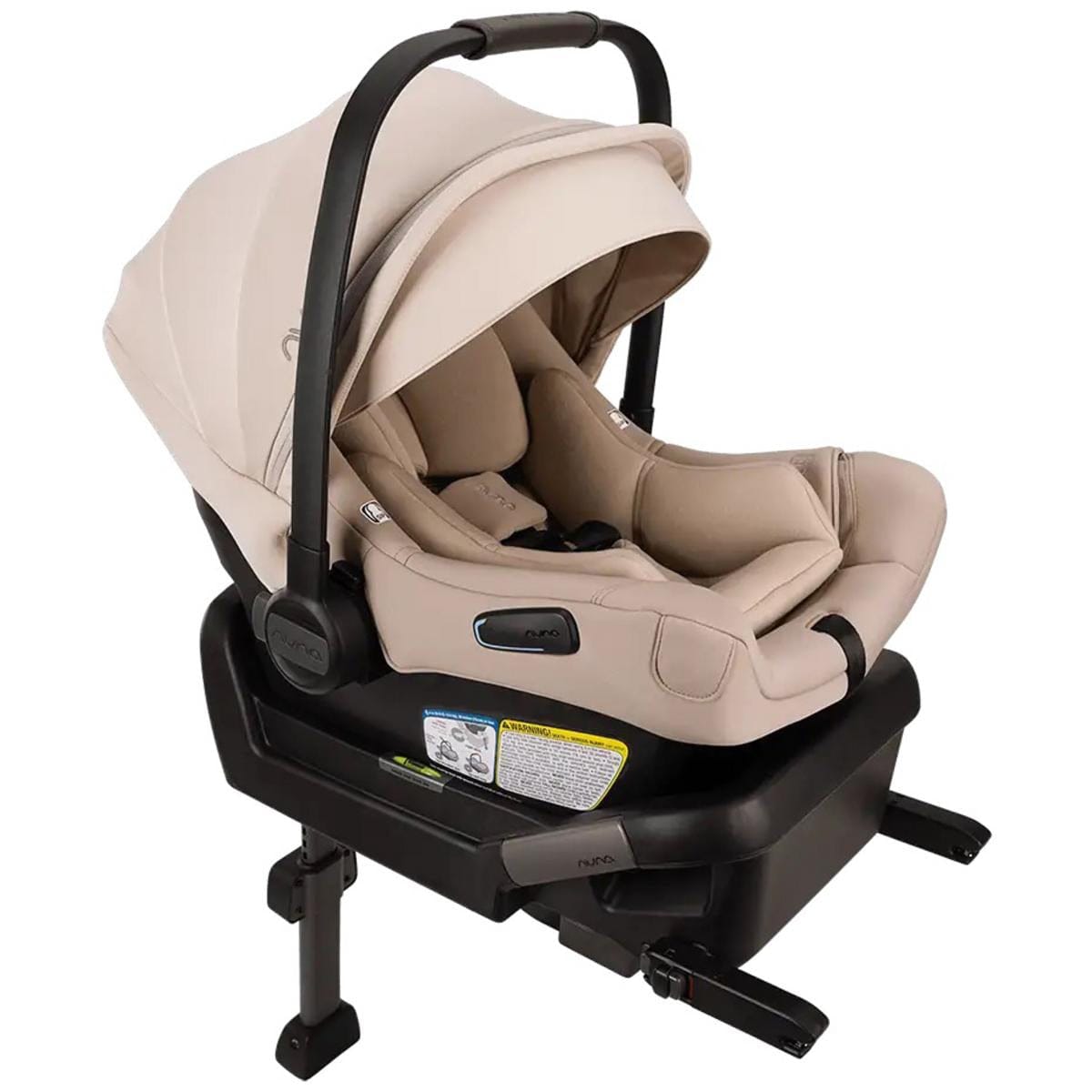 Nuna Pipa Aire Infant Car Seat + Pipa Series Base - Biscotti image 1