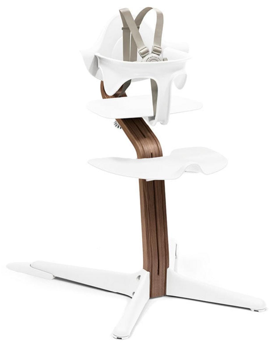 Stokke OPEN BOX Nomi High Chair - Walnut / White image 1