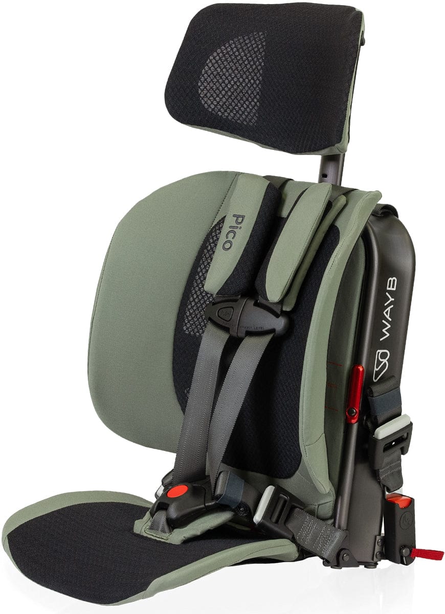 WAYB Pico Forward Facing Travel Car Seat - Woodland (Albee Exclusive color, 2020 model) image 1