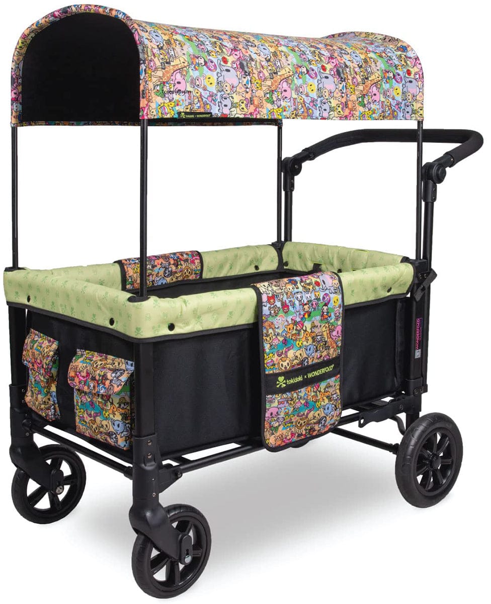 WonderFold W1 Stroller Wagon - Tokidoki Animalini image 1