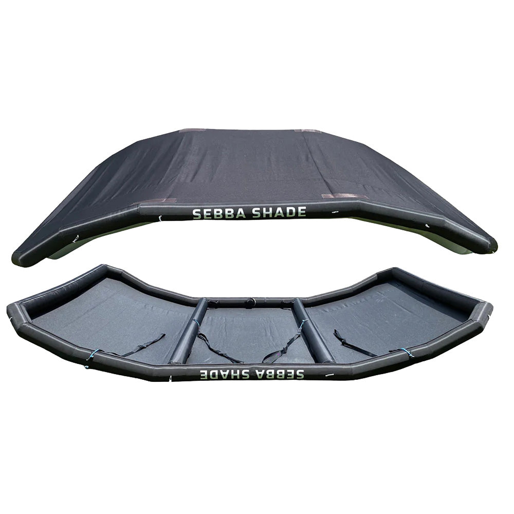 Sebba Shade 8 X 12 Ft. Black Sun Shade F/Boats 26'+,WBHOMA001346888 image 1