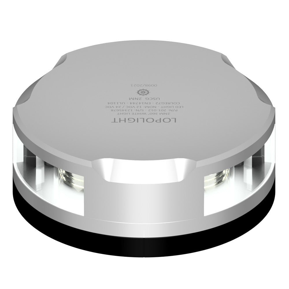 Lopolight 360-Degree Anchor Light - 2Nm - Silver Housing W/Fb Base,WBAUVA001346902 image 1