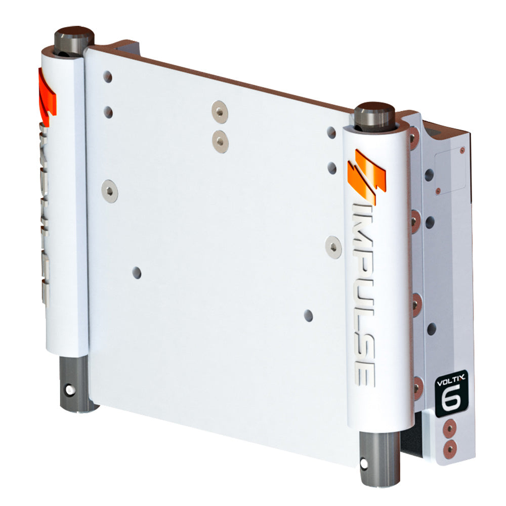 Impulse Xl 6'' Set Back Electric Jack Plate W/Standard Control - White Cerakote,WBAUVA001346995 image 1