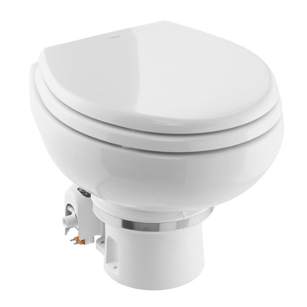 Dometic Masterflush Mf 7120 - White - Electric Macerating Toilet W/Orbit Base &Amp; Slow Close Seat - Freshwater - 12V,WBHDWA001347282 image 1