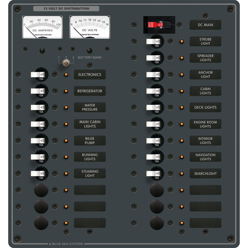 Blue Sea 8380 Dc Main + 22 Position,WBAUVB000MMC8TM image 1
