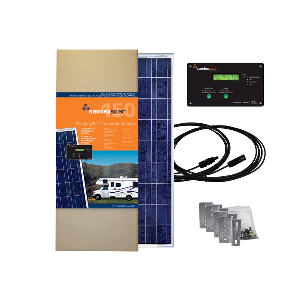 Samlex Srv-150-30A All-In-One Charging Kit - 150 Watt,WBHDWB00IMMACD8 image 1