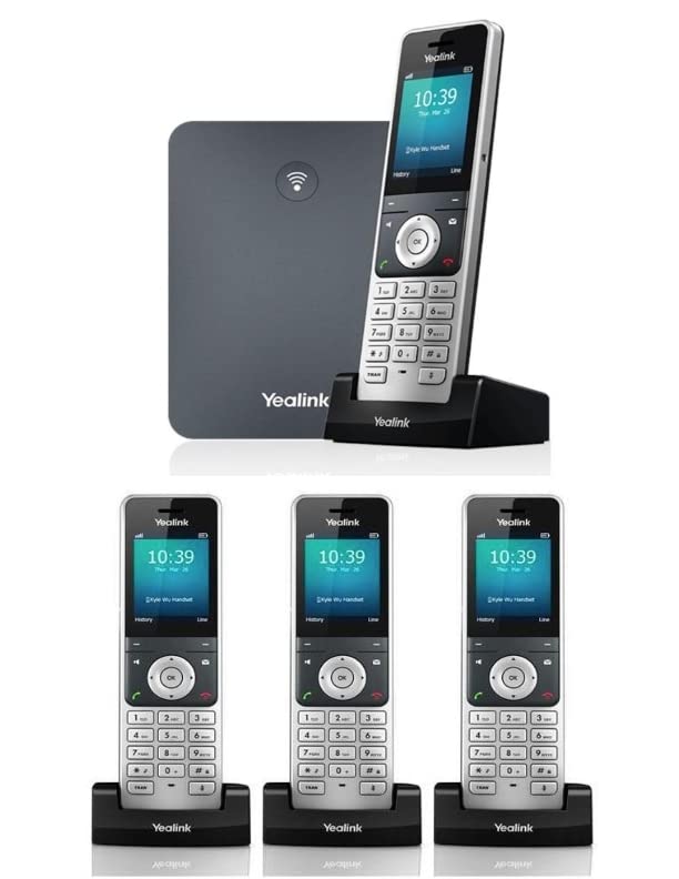 Yealink Ip Phone W76P Bundle Of W70B Base And W56H Handset + 3-Unit W56H Handset (3 X W56H) image 1